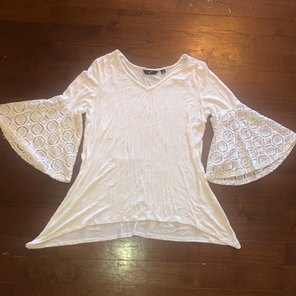 Bell-Sleeve Blouse